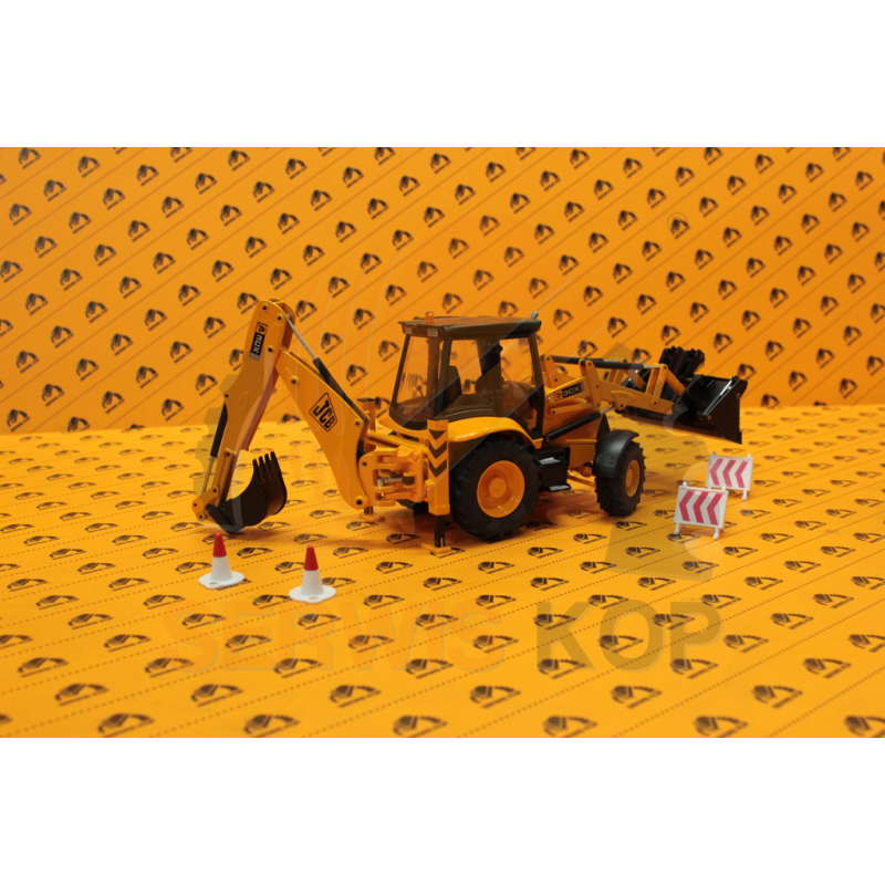 Модель экскаватора-погрузчика Contractor / масштаб 1:25