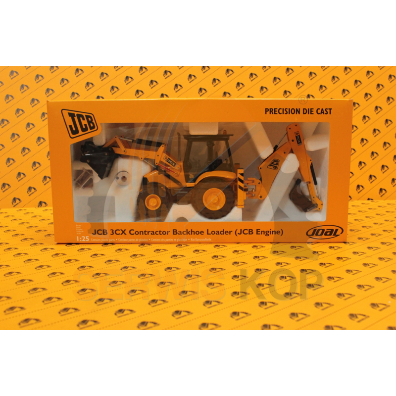 Модель экскаватора-погрузчика Contractor / масштаб 1:25