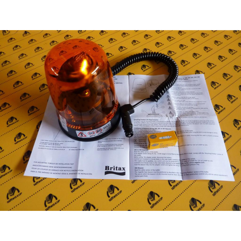 Предупреждающий петух, соответствующий JCB 24V-Halogen
