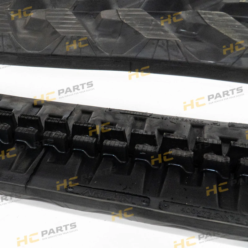 Резиновая гусеница 400x72. 5x74n Arisun – Hitachi ZX50U, Takeuchi TB045, Komatsu PC50MR