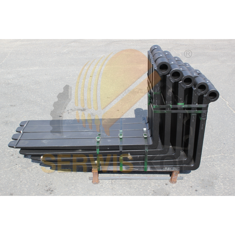 Вилки, подходящие для телескопических погрузчиков JCB / 125x40x1200