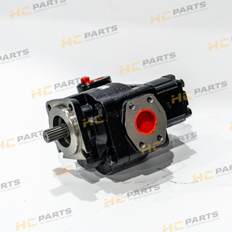 JCB Двухсекционная гидравлическая помпа 45+16 CC/REV - PARKER