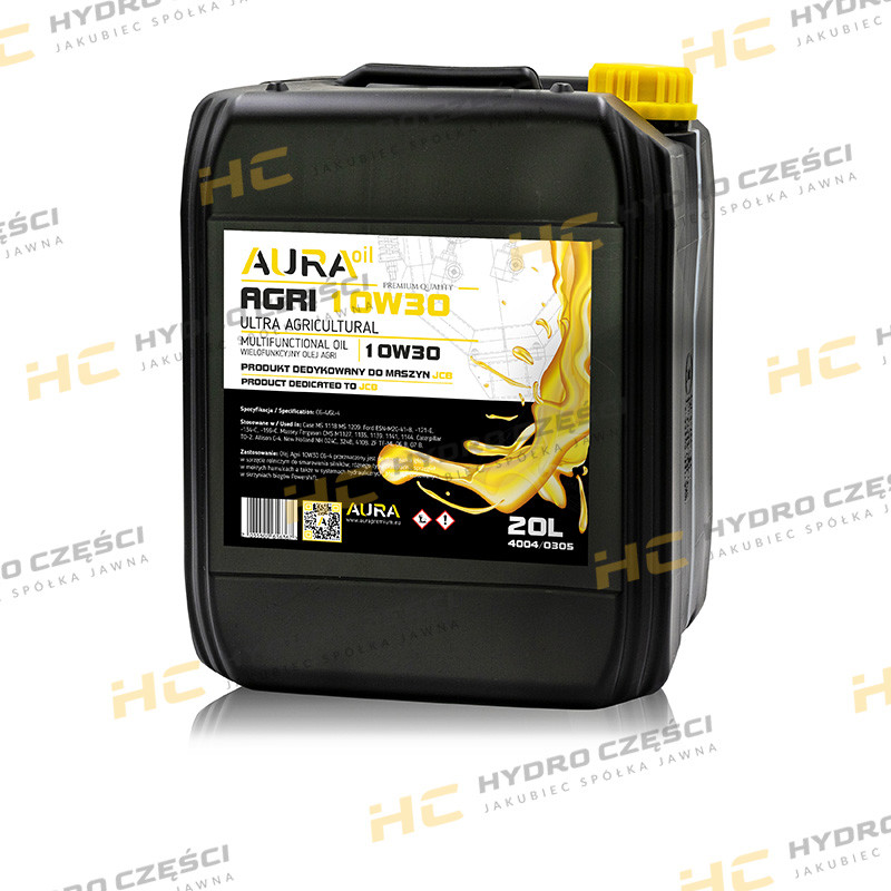 AURA - Универсальный смазочный материал 10W30 AGRICULTURAL CG-4, 20 л