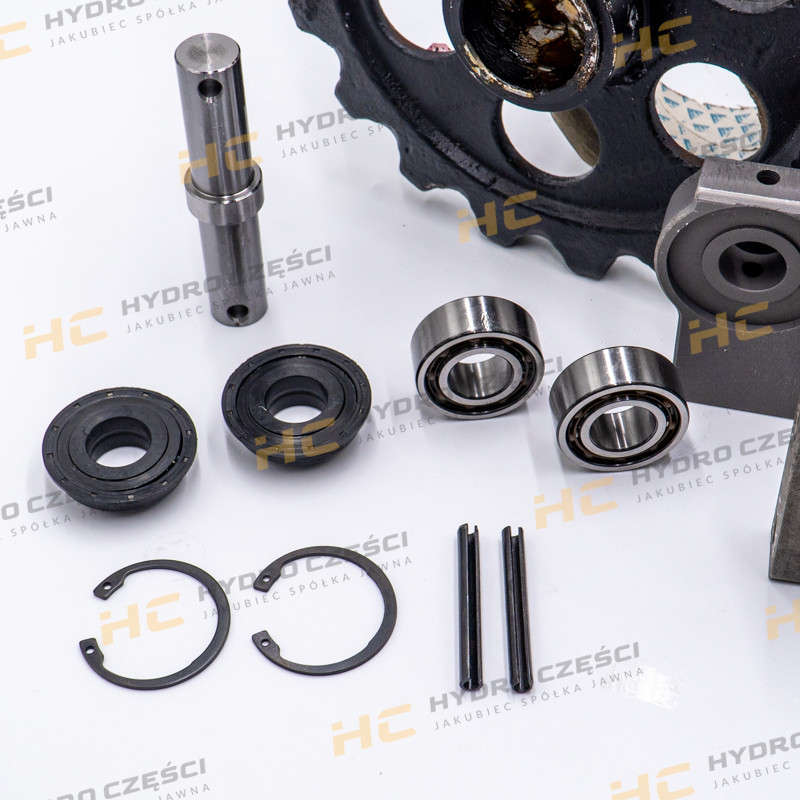 JCB Натяжное колесо 8014-8018 в комплекте с креплением