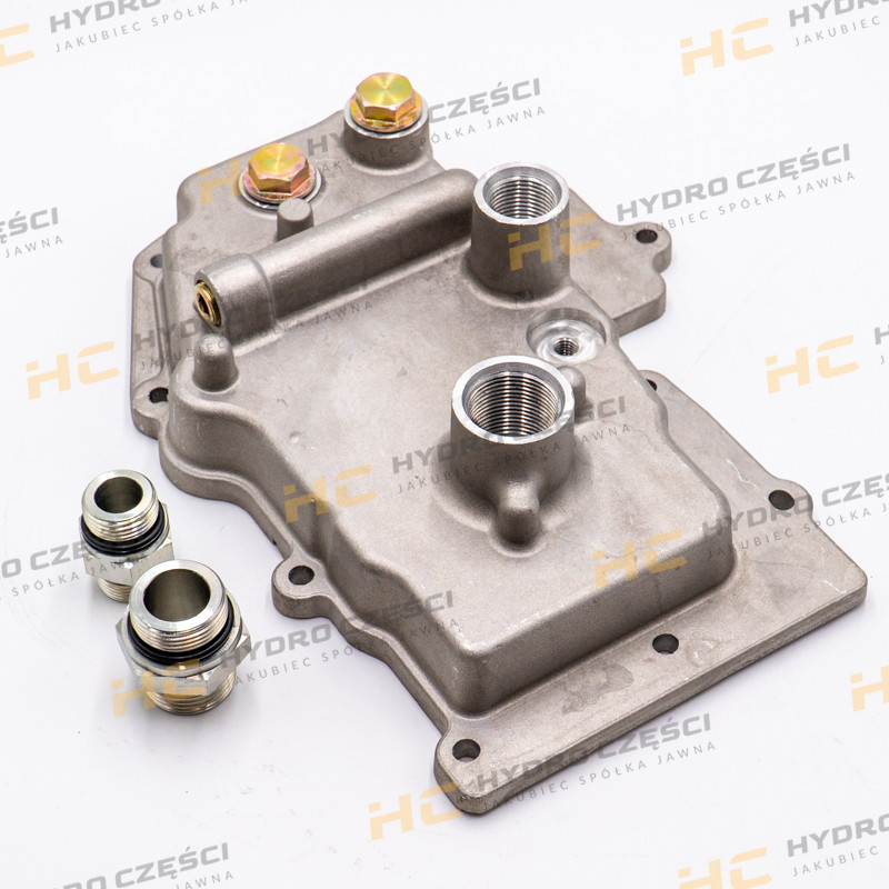JCB масляный радиатор с корпусом-AZERI PARTS