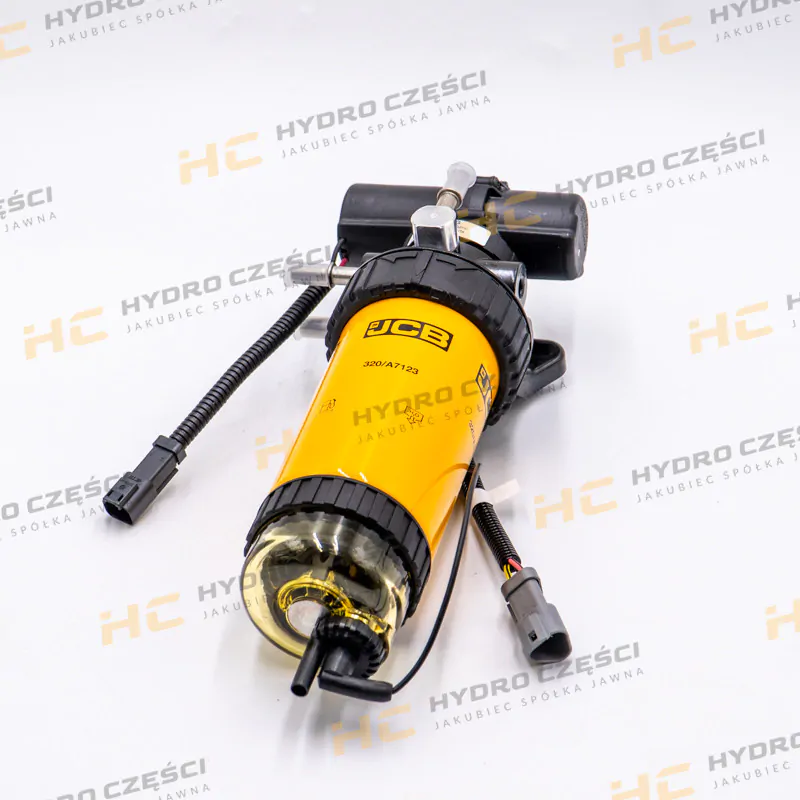 JCB полный топливный фильтр с насосом 12V-оригинал