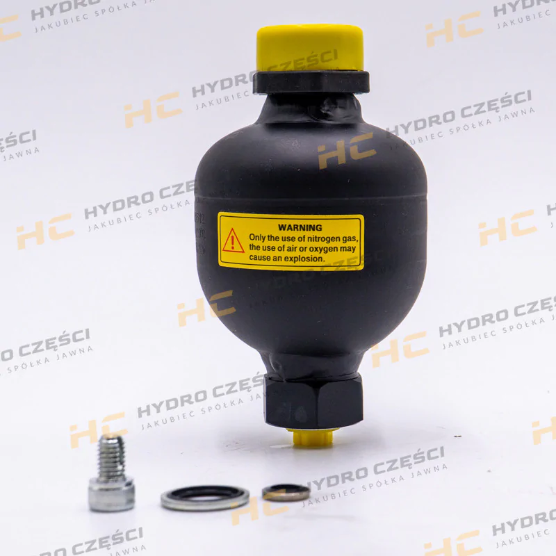 JCB гидравлический аккумулятор 9/16-18 UNF (разряжен) - AZERI PARTS
