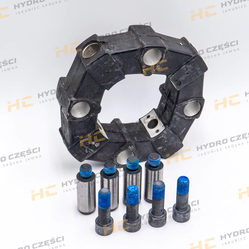 {_b0_} муфта насоса-сама резина + полный набор винтов / штифтов - OEM JCB