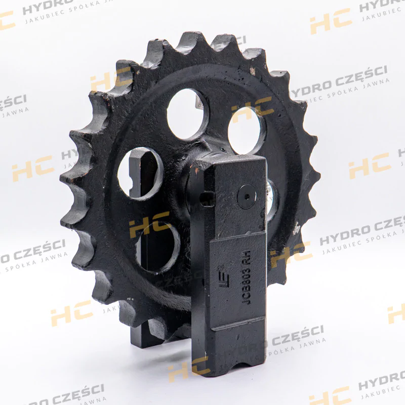 JCB Цельное натяжное колесо с направляющими — AZERI PARTS