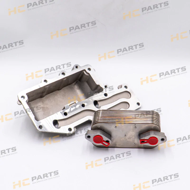 Масляный радиатор без прокладки (подходит для PERKINS 1104) - AZERI PARTS
