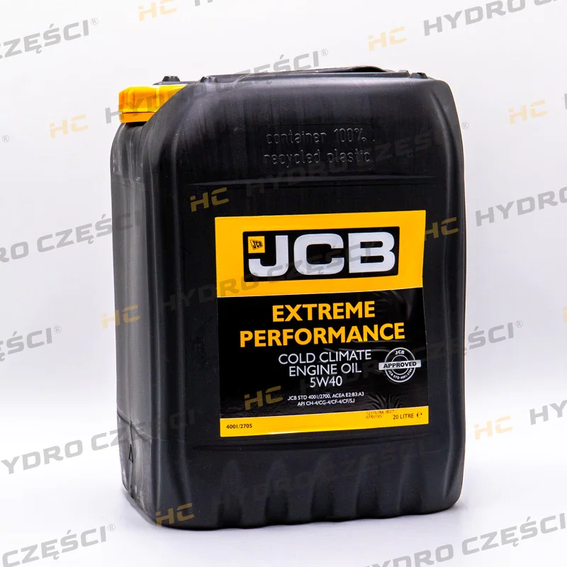 JCB моторное масло 5W40 20L-оригинал