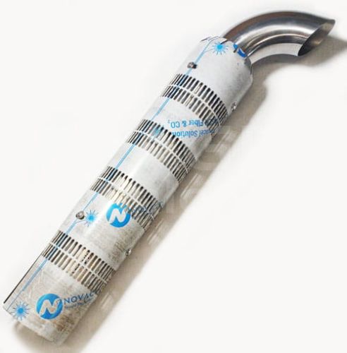 Al230125 глушитель INOX с крышкой