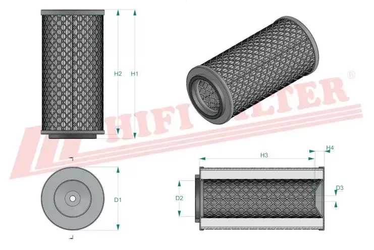 Воздушный фильтр HIFI FILTER SA 14010