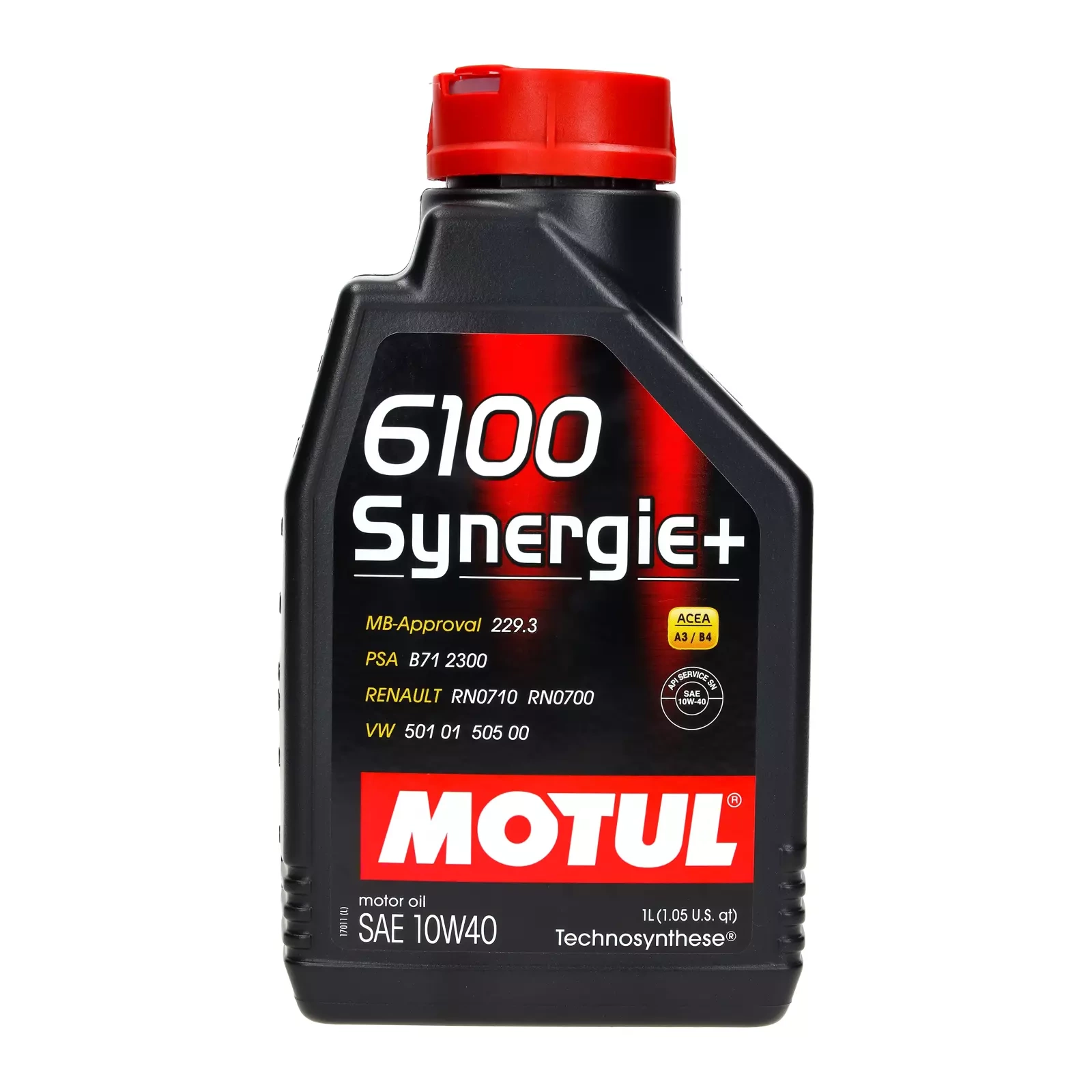 Моторное масло Motul 6100 Synergie+ 10W-40 1L