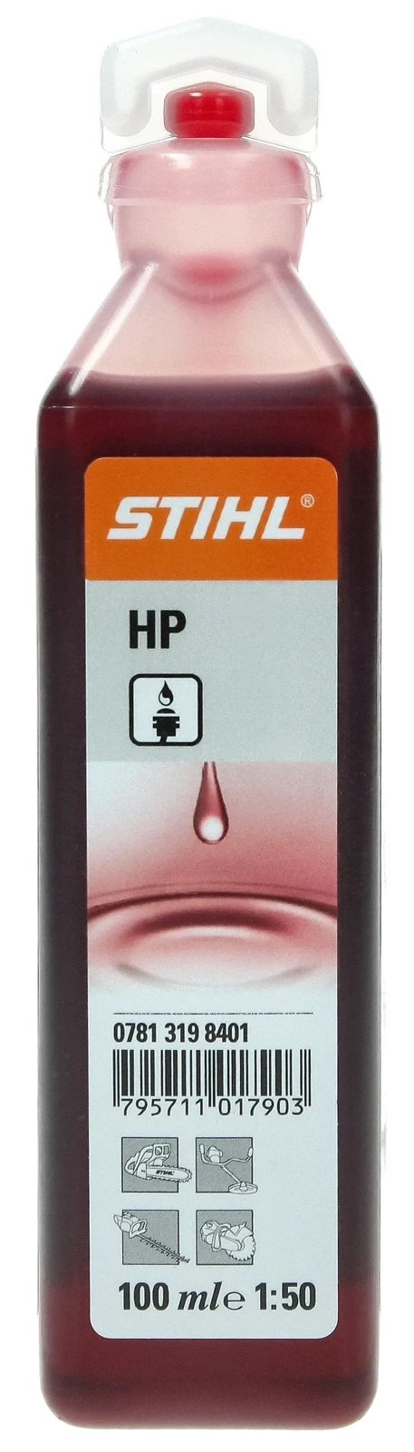 Масло для бензина STIHL HP красный 1:50 100ml