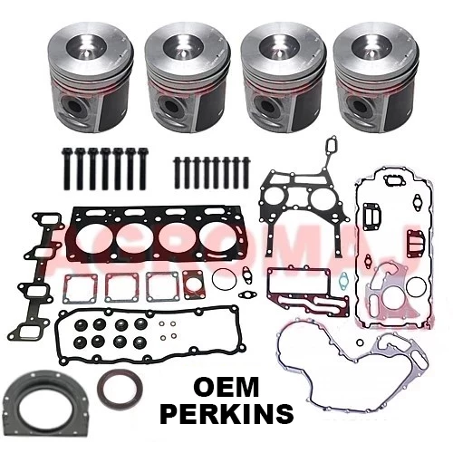 04132334- PERKINS Комплект для ремонта двигателя (+0,50) 1104D-44T
