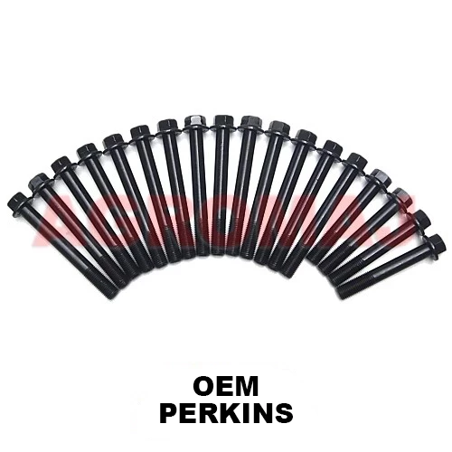 T427106 - PERKINS комплект болтов головки 403d-15 104.22