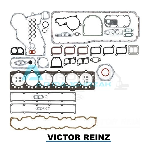 re527549- JOHN DEERE Комплект прокладок двигателя 6076H 6081H