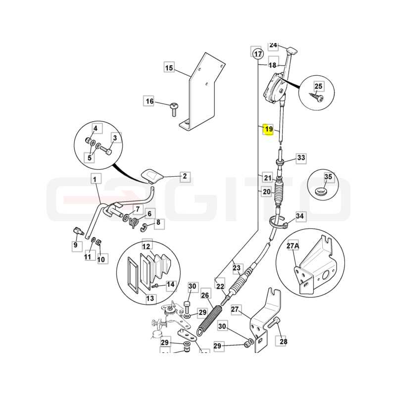 ТРОС ГАЗА JCB ЭКСКАВАТОР-ПОГРУЗЧИК 3CX 4CX