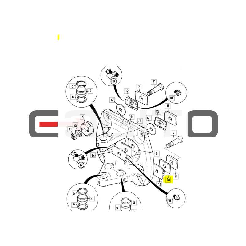 НИЖНИЙ СКОЛЬЗЯЩИЙ ЭКСКАВАТОР-ПОГРУЗЧИК JCB 8,2 ММ