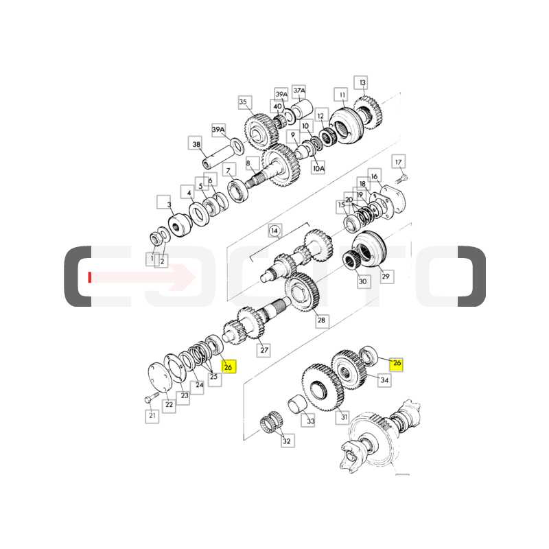 ПОДШИПНИК РЕДУКТОРА JCB ЭКСКАВАТОР CVA