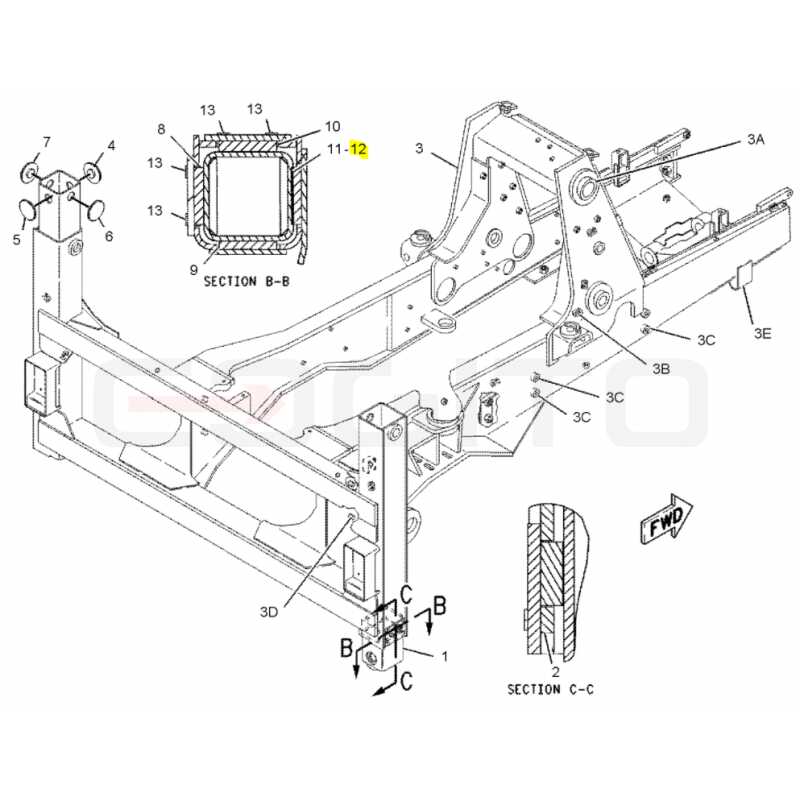 СКОЛЬЖЕНИЕ ПОДДЕРЖКИ CAT ЭКСКАВАТОР-ПОГРУЗЧИК LONG LIFE GR 16 MM