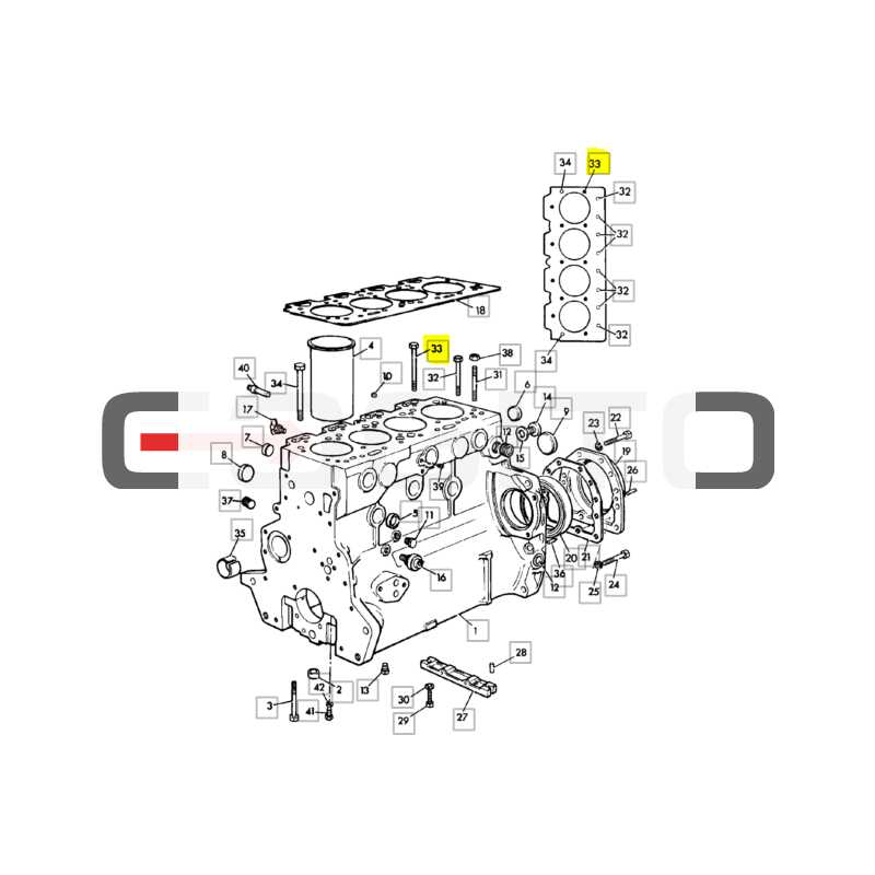 БОЛТ ГОЛОВКИ ДВИГАТЕЛЯ JCB ЭКСКАВАТОР-ПОГРУЗЧИК 3CX