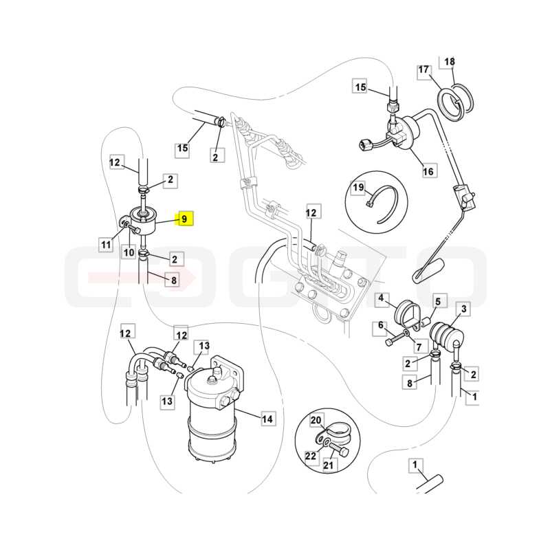 ТОПЛИВНЫЙ НАСОС CVA 12V JCB МИНИ-ЭКСКАВАТОР, БОРТОВОЙ ПОГРУЗЧИК (РОБОТ)