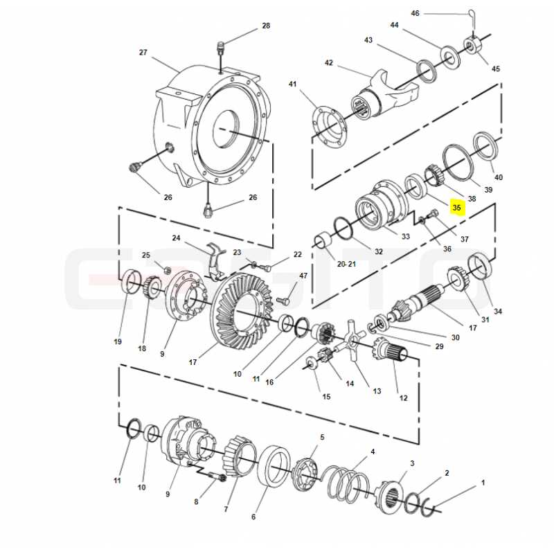 ПОДДОН ПОДШИПНИКА TELEHANDLER CAT ЭКСКАВАТОР-ПОГРУЗЧИК CVA