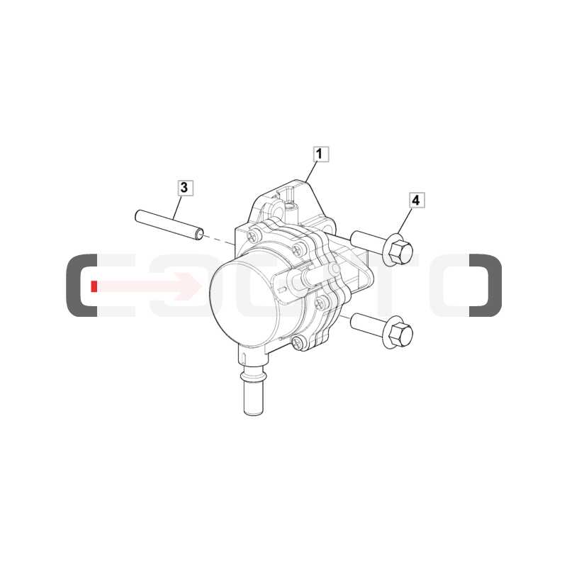 МЕХАНИЧЕСКАЯ ПОМПА ДЛЯ ПОДАЧИ ТОПЛИВА CVA DIESELMAX JCB 3CX 4CX