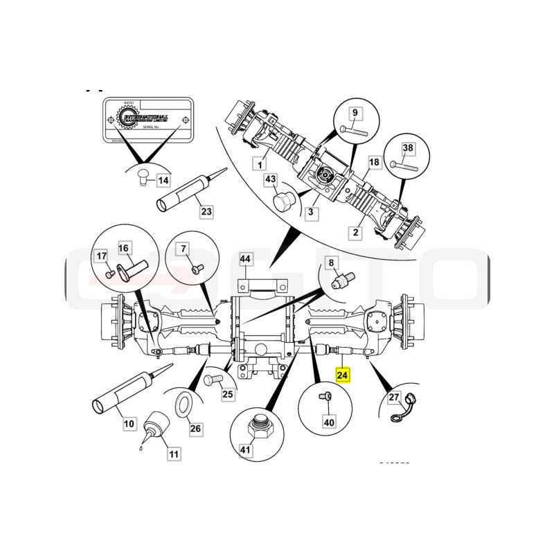 РУЛЕВОЕ СОЕДИНЕНИЕ ТЯГИ ROTA ТЕЛЕСКОПИЧЕСКИЙ ПОГРУЗЧИК JCB