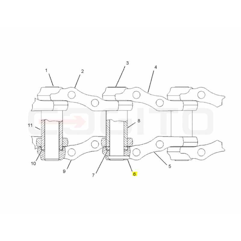ПРЕДОХРАНИТЕЛЬНЫЙ ШТИФТ ЭКСКАВАТОР CAT 10X62