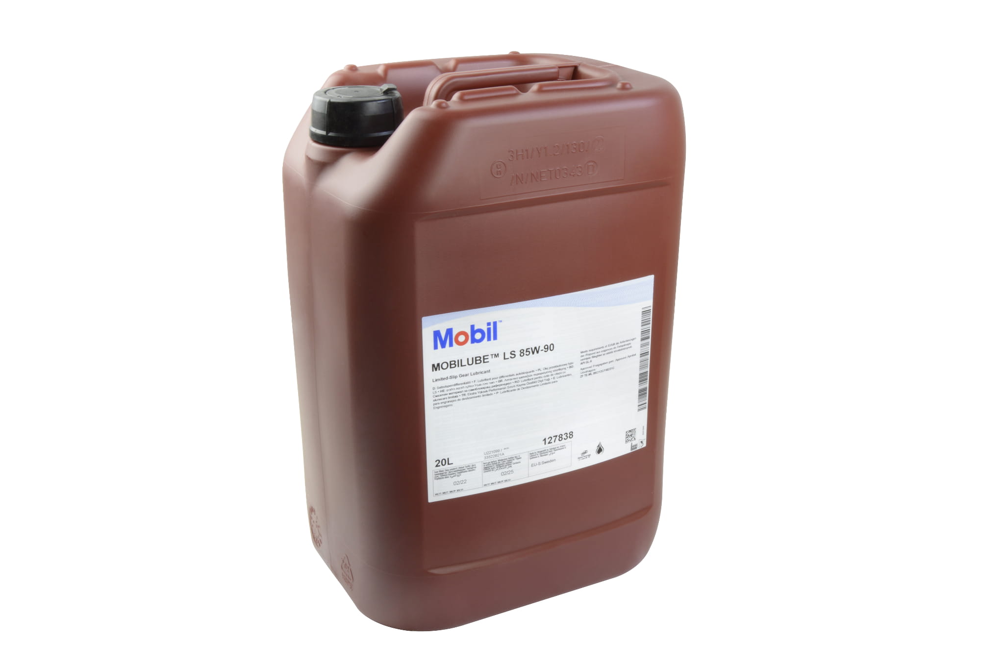 Трансмиссионное масло для мостов с замком Mobilube LS 85W-90