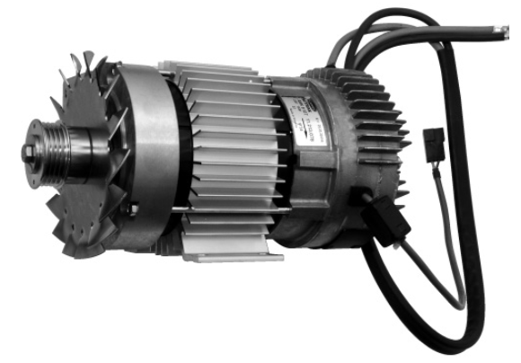 SILNIK DC ISKRA 24 В, 1 кВт, AMK6127 11.213.078 IM3020