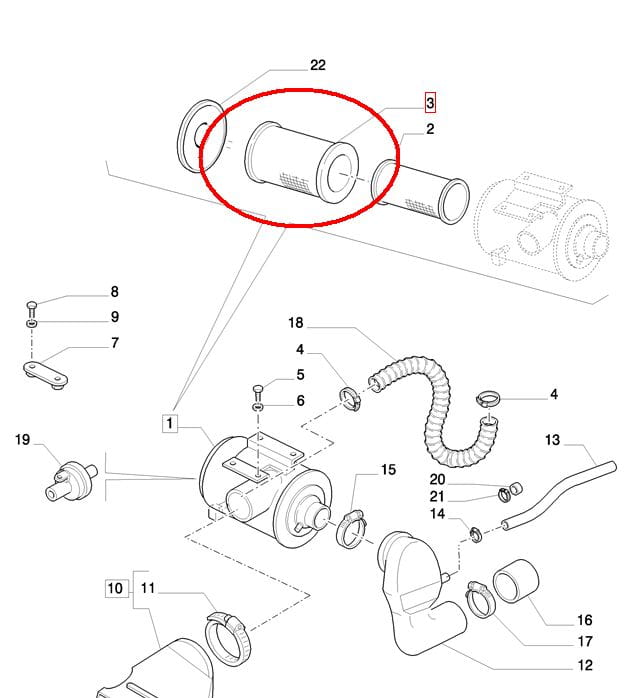 НАРУЖНЫЙ ВОЗДУШНЫЙ ФИЛЬТР NEW HOLLAND 82034433-82027573