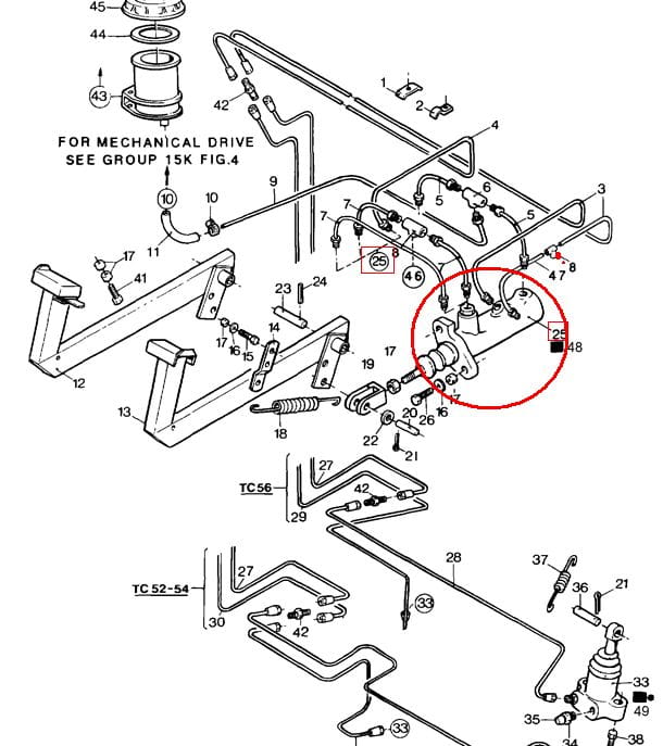 Помпа HAMULCOWA NEW HOLLAND CASE 89509901 - 9509901