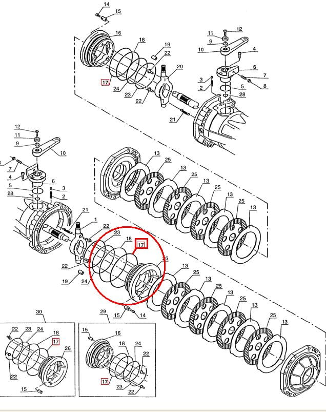 Уплотнительное кольцо тормозов New Holland 85807008
