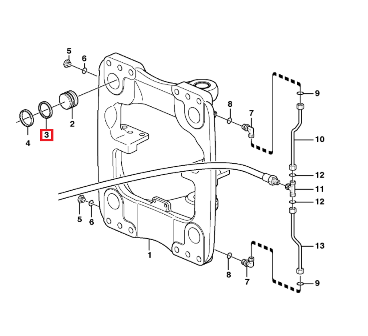 ПЕРЕДАЧА ДАННЫХ VOLVO BL71 11881438