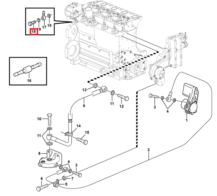 ПЕРЕЛИВНОЙ КЛАПАН VOLVO BL 60 61 70 71 EC 20405847