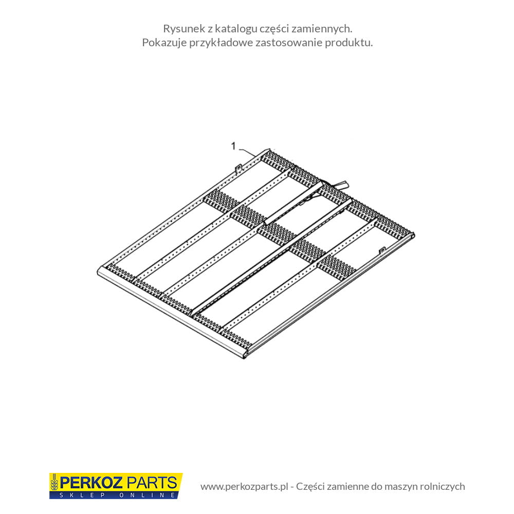 ВЕРХНЕЕ СИТО ДЛЯ КУКУРУЗЫ NEW HOLLAND 80316659