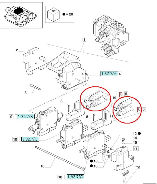 БЫСТРОРАЗЪЕМНОЕ СОЕДИНЕНИЕ NEW HOLLAND CASE 91898881 - 47134599 - 5190882 - 87381944