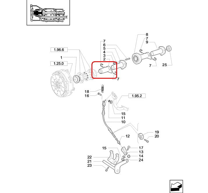 ВТУЛКА СКОЛЬЖЕНИЯ УПОРНОГО ПОДШИПНИКА NEW HOLLAND CASE 5167167