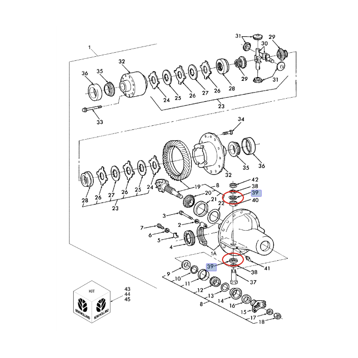 Щелкунчик New Holland CASE CNH 86505013 - 1347432C2