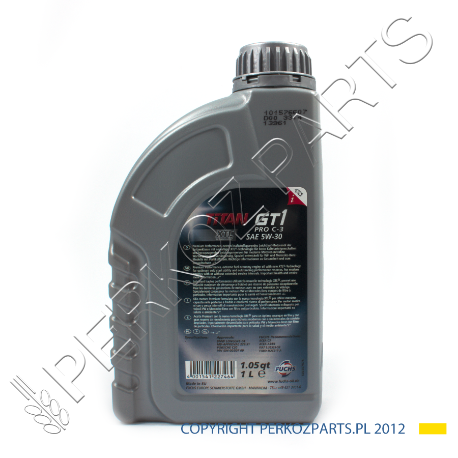 TITAN GT1 PRO C-3 (LONGLIFE III) 5W30 1 л