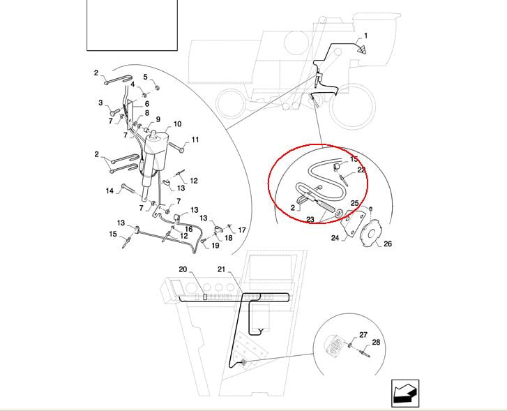 ДАТЧИК ОБОРОТОВ NEW HOLLAND CASE 84036826 - 84058854 - 84056992