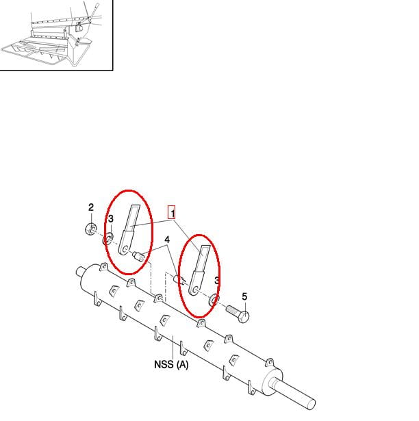 НОЖ ПОДВИЖНЫЙ NEW HOLLAND CASE 322326450