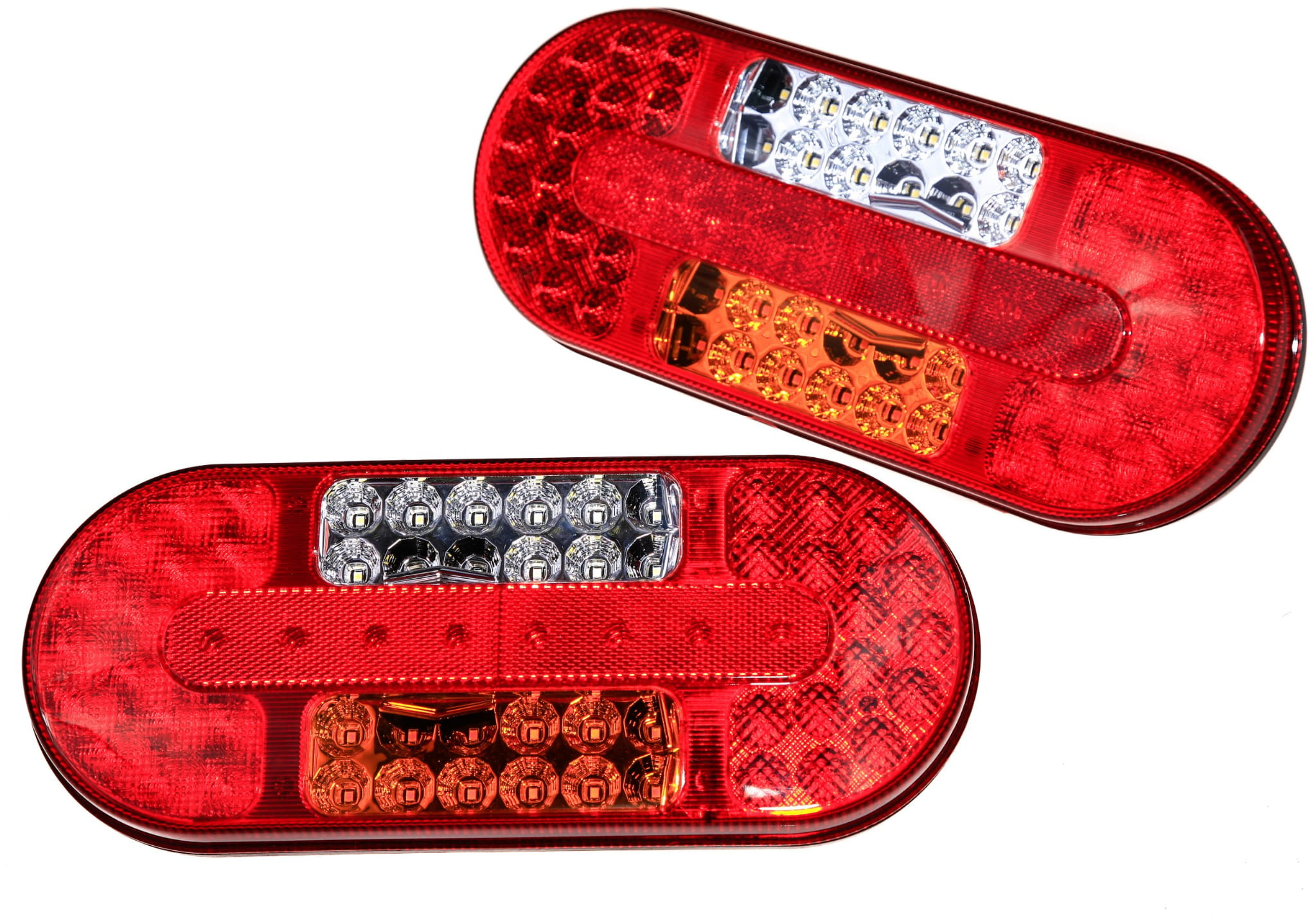 СВЕТОДИОДНЫЕ НАКЛАДКИ LAMPY LED ZESPOLONE DIODOWE TYLNE PRZYCZEPY KOMPLET