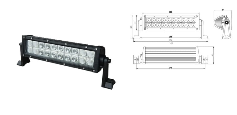 Светодиодная лампа LAMPA ROBOCZA LED 60 Вт CREE 4200 лм
