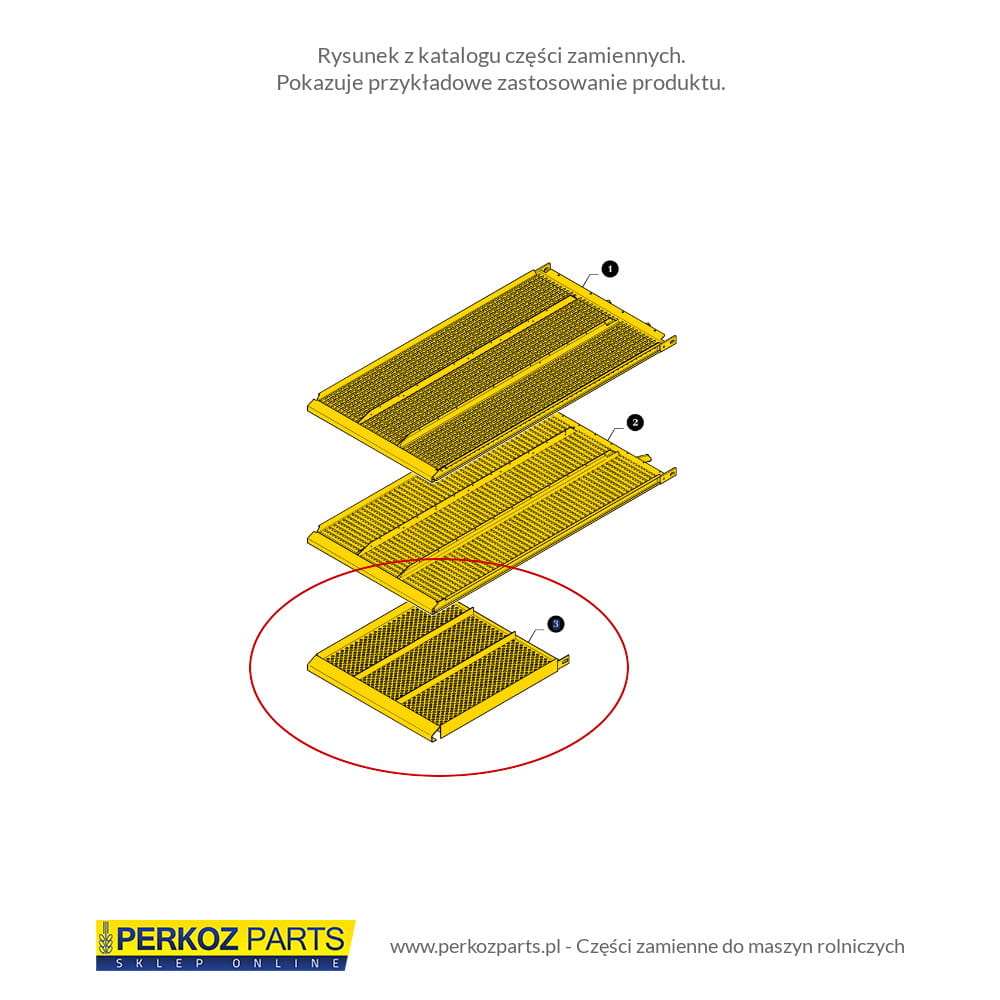 НИЖНЕЕ СИТО ДЛЯ КУКУРУЗЫ New Holland TC 80395160