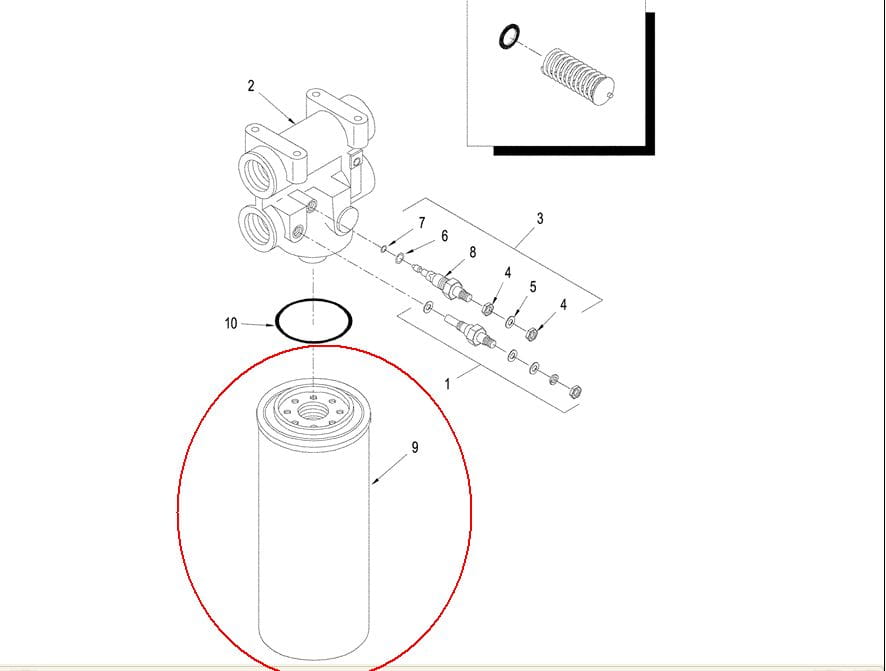 ФИЛЬТР ГИДРОУСИЛИТЕЛЯ NEW HOLLAND CASE 84239751 - 86989735